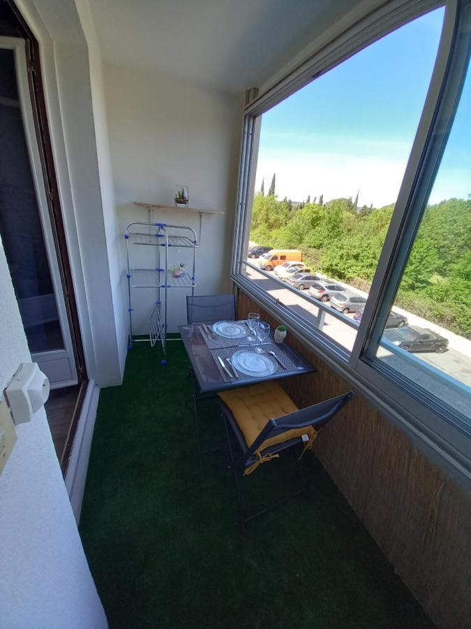 Studio Balcon Proche Hypercentre De Narbonne Exterior foto